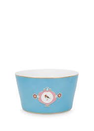 Love Birds Kase 15 Cm, Mavi