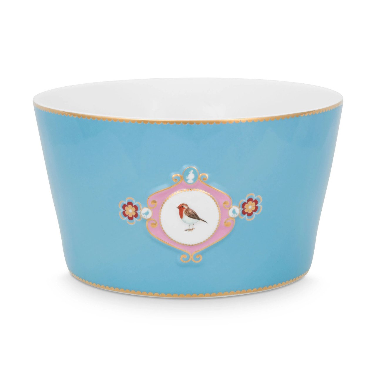 Love Birds Kase 20 Cm, Mavi