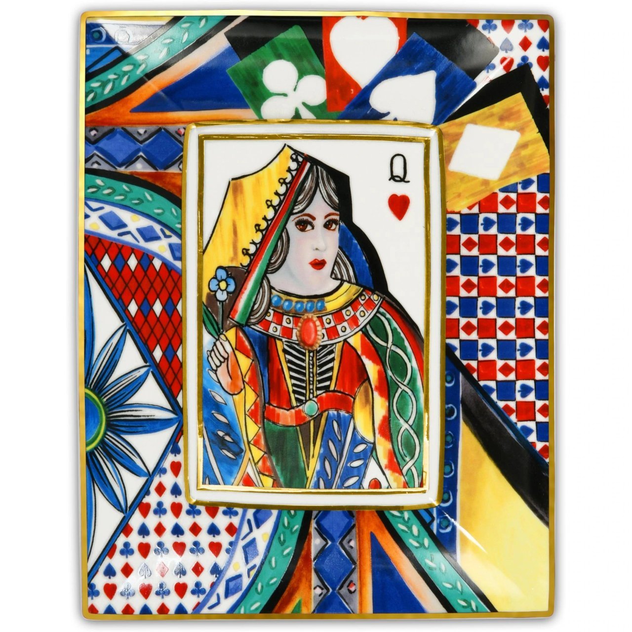 Regina Kraliçe Dikdörtgen Tabak 16x20 Cm