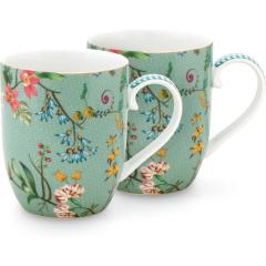 Jolie ikili Mavi Küçük Mug Seti 145 ml.