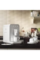 Smeg 50's Style Bcc01 Espresso Otomatik Kahve Makinesi Mat Beyaz BCC01WHMEU