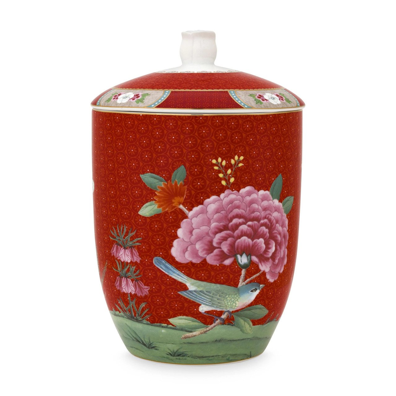 Blushing Birds Küp 1500 Ml., Kırmızı