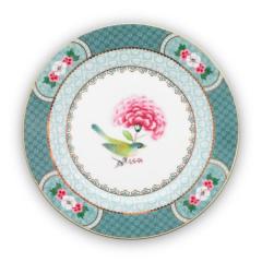 Blushing Birds Mavi Tabak 17 Cm