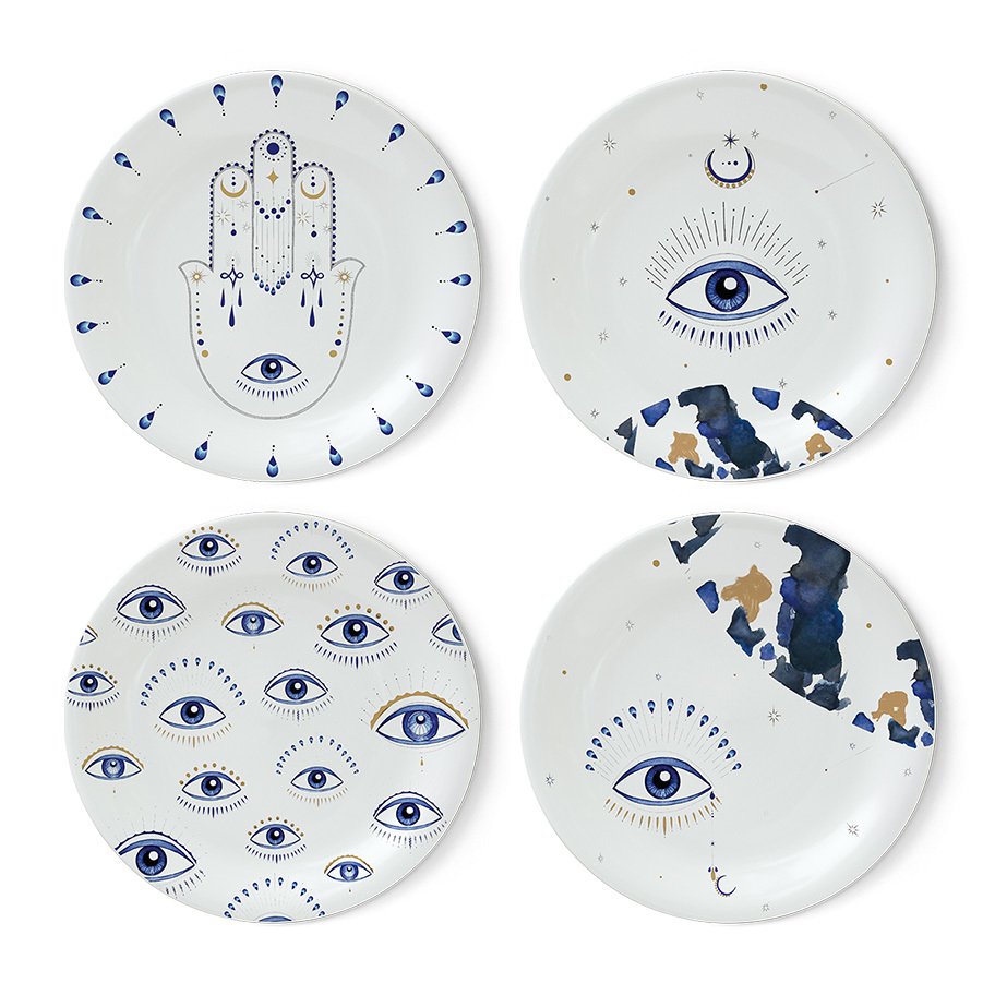 Spirit Eye Collection 4’lü Tatlı Tabağı