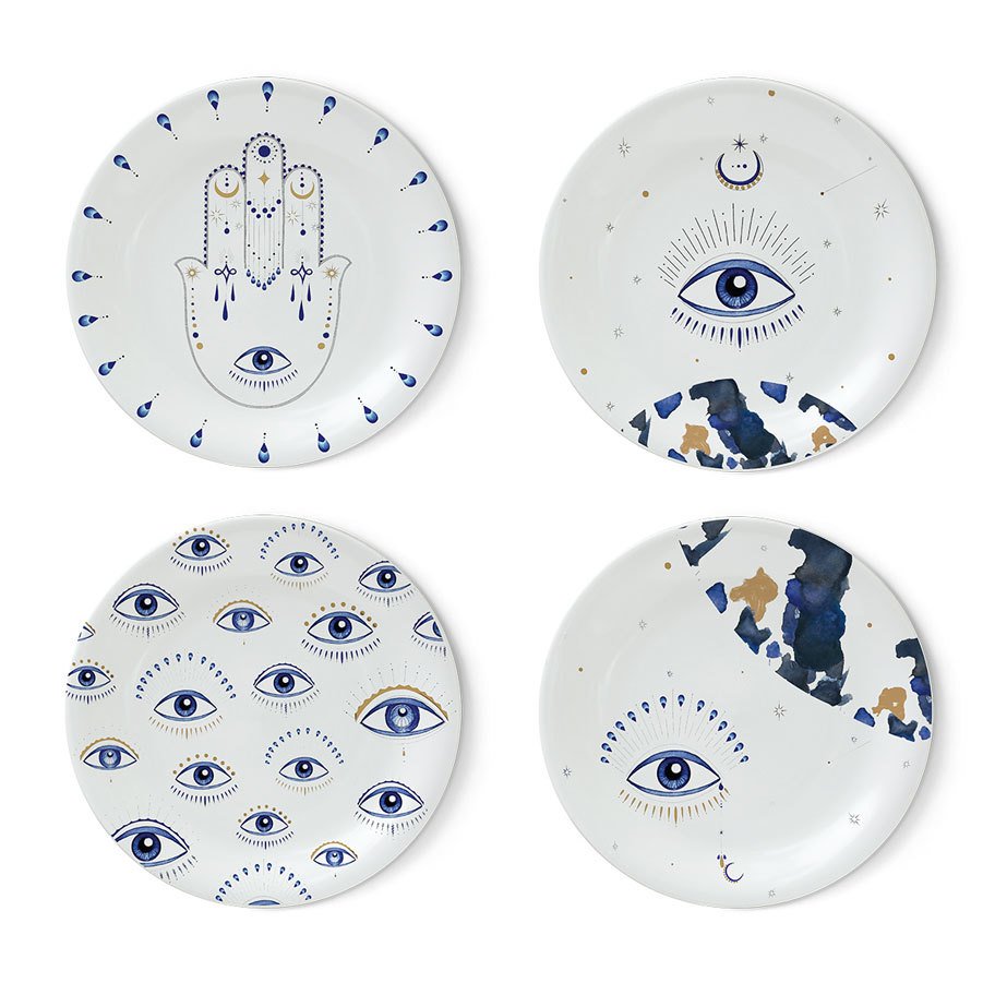 Spirit Eye Collection 4’lü Aperitif Tabağı / Hediye Kutulu