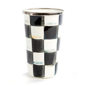Courtly Check Enamel Tumbler-10 Ounce