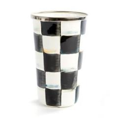 Courtly Check Enamel Tumbler-10 Ounce