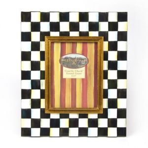Courtly Check Enamel Large Frame