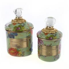 Flower Market Mini Canister - Green