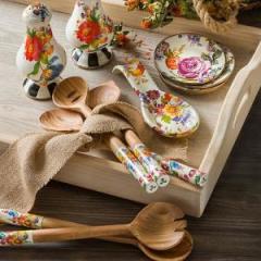 Flower Market Canape Plates - Set of 4