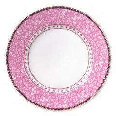 Pip Pembe Yemek Tabağı 26.5 Cm