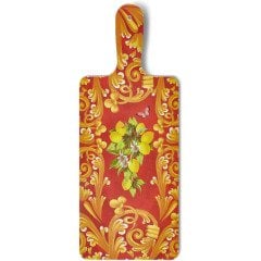 Capri Kırmızı Peynir ve Şarküteri Sunum Tahtası 17,5*32,5 Cm