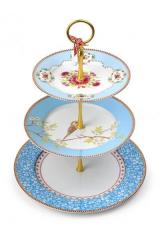 3'lü Pip Mavi Stand