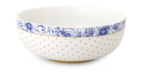 Royal Beyaz Kase Altın Puantiyeli 20 Cm.