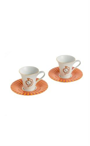 Timeless Collection Orange 2'li Kahve Fincanı