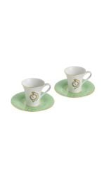 Timeless Collection Green 2'li Kahve Fincanı