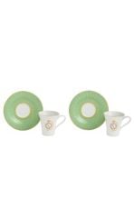 Timeless Collection Green 2'li Kahve Fincanı