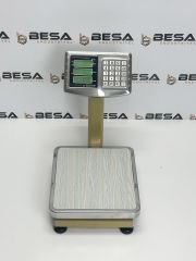 30x35 100 Kg Kapasiteli Elektronik Şarjlı Terazi