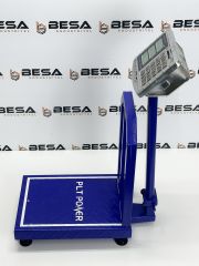 30x40 150 Kg Kapasiteli Korumalı Elektronik Şarjlı Terazi