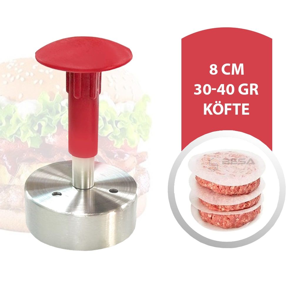 30-40 Gr 8 Cm Köfte Kalıbı