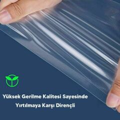 30x40 Cm 25 Adet Tırtıklı Vakum Poşeti