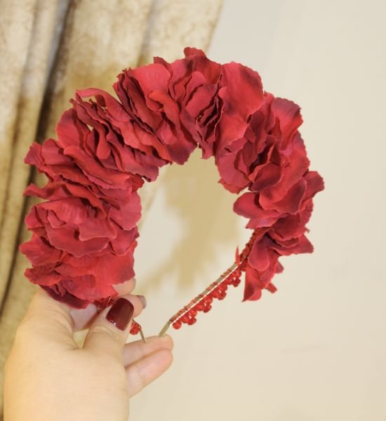 KIRMIZI FLOWER TAÇ