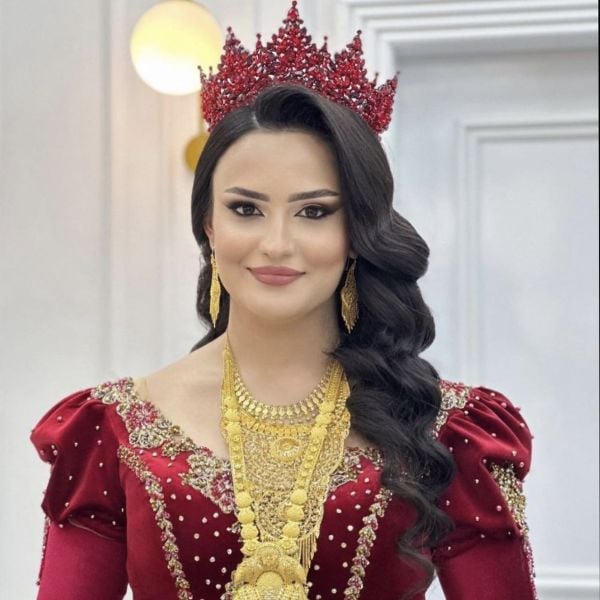 OTTOMAN KIRMIZI GELİN TACI