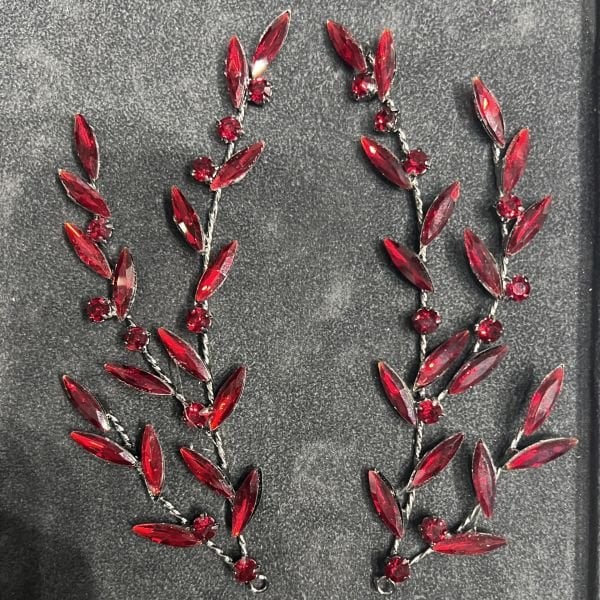 HİRA BORDO SAÇ AKSESUARI