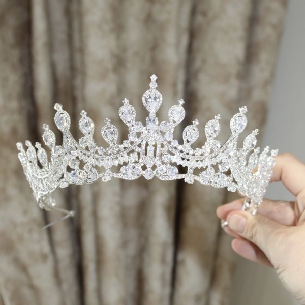 CROWN ORTA BOY ZİRKON GELİN TACI