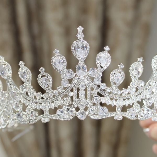 CROWN ORTA BOY ZİRKON GELİN TACI