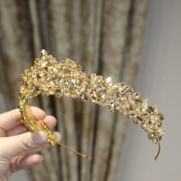 GOLD GELİN TACI