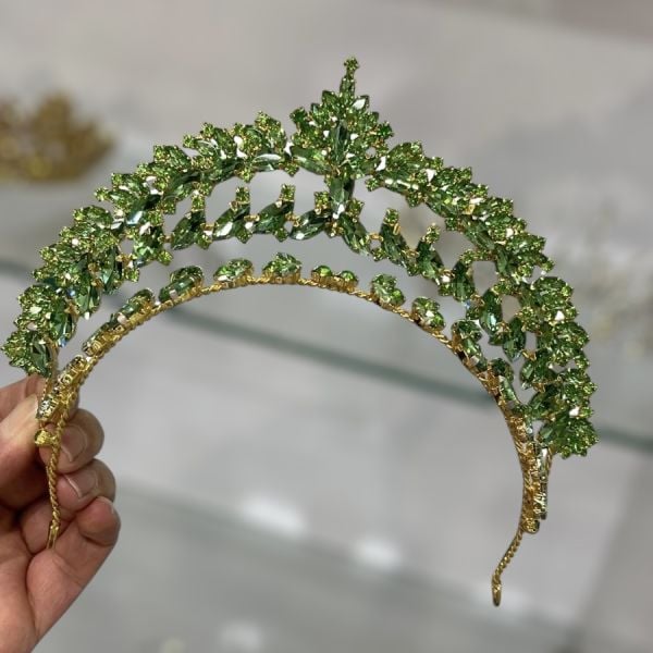 FISTIK YEŞİLİ HENNA TAÇ