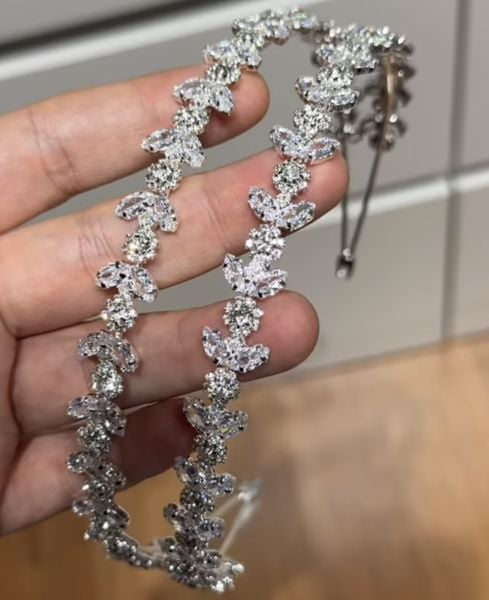 N-5665 ÇİFT SIRA ZİRKON TAÇ