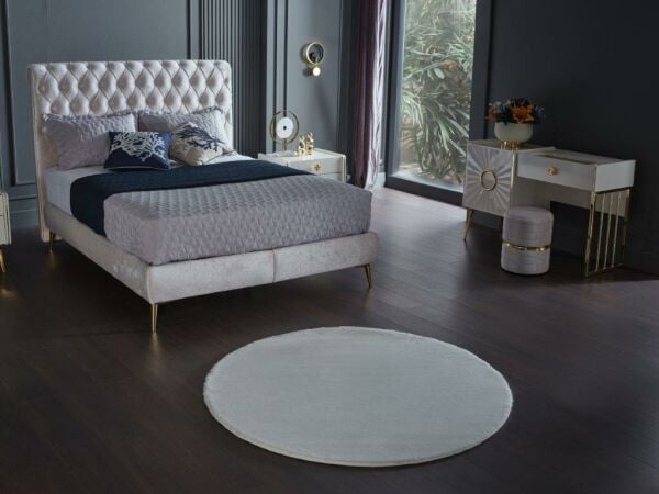 Deco Soft 15314 100x100 - Daire - Beyaz