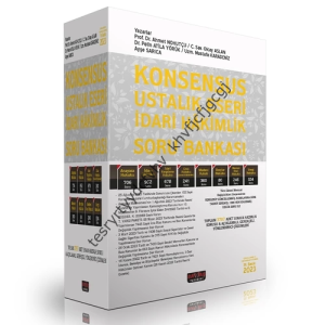 KONSENSUS Ustalık Eseri İdari Hakimlik Soru Bankası Savaş Yayınları 2023