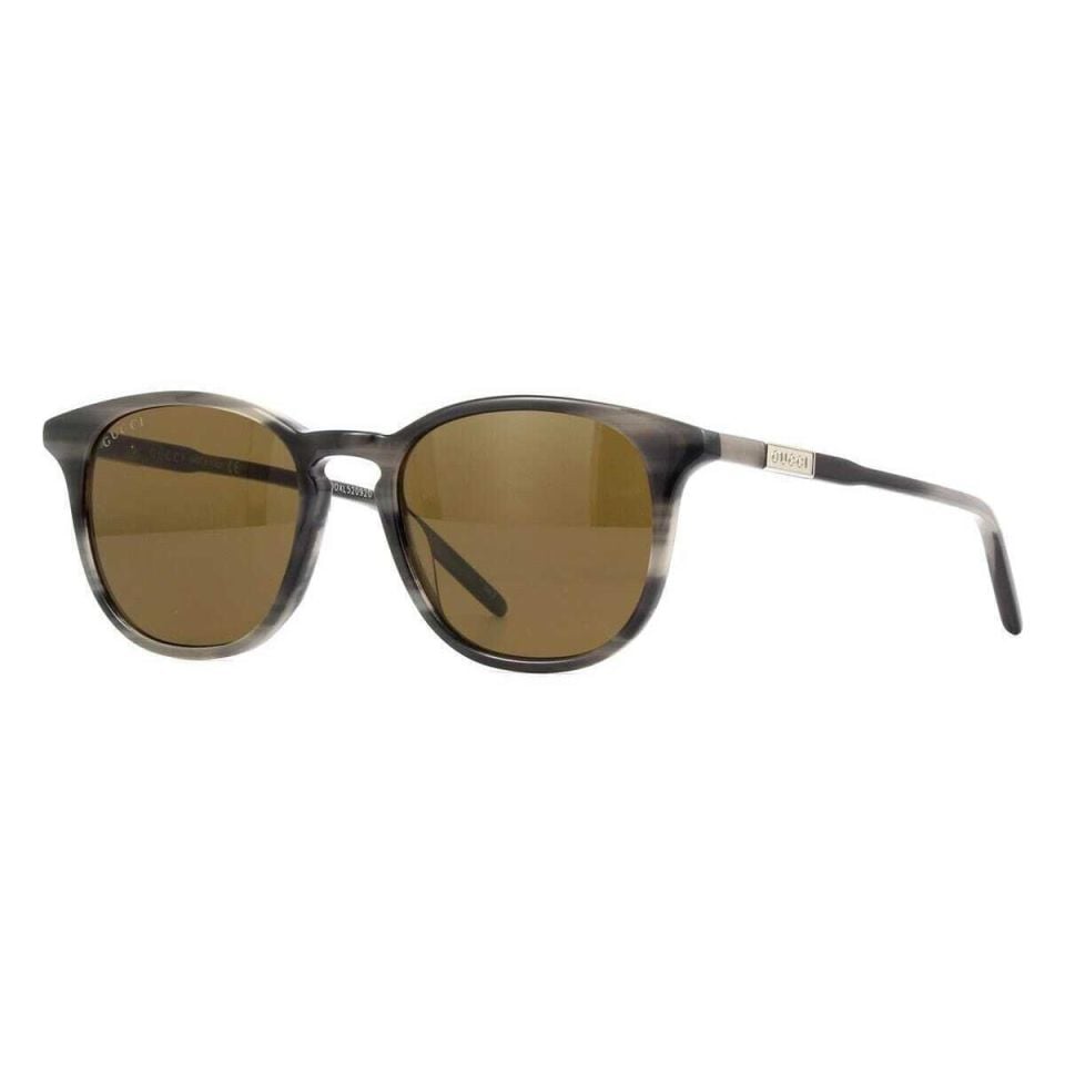 Gucci GG1157S GREY GREY BROWN Unisex Güneş Gözlük