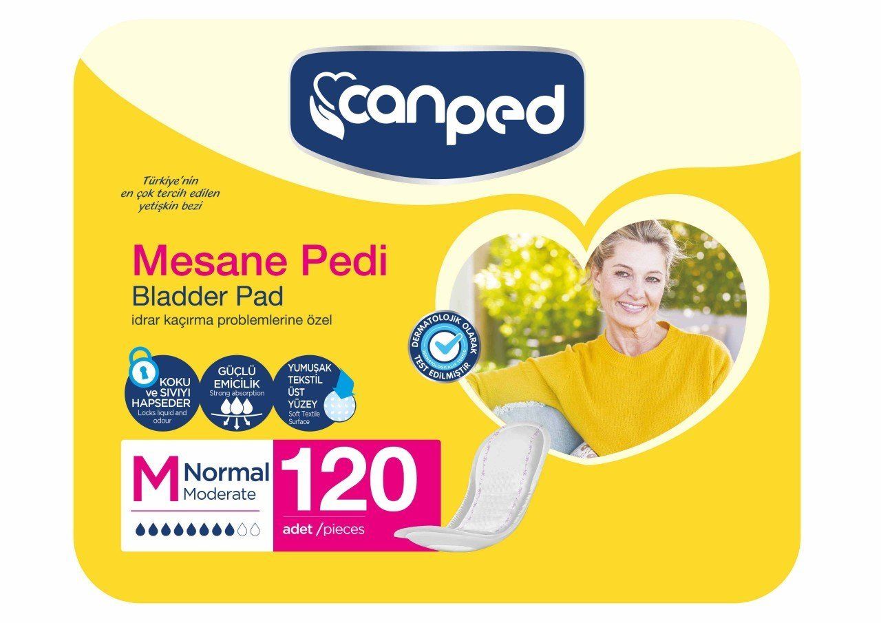 Canped Mesane Pedi Avantaj Paket (Normal) 120 Adet