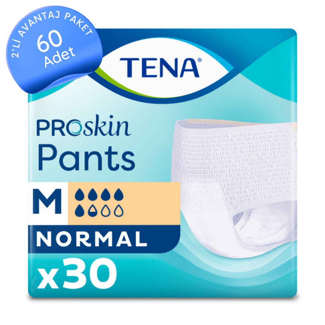 TENA ProSkin Pants Normal 5.5 Damla Emici Külot Orta (M) 60 Adet
