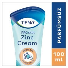 TENA ProSkin Zinc Cream Çinko Krem 100 ml (4 Adet)