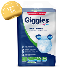 Giggles Emici Külot Büyük (L) 120 Adet