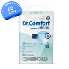 Dr. Comfort Emici Külot Extra Büyük (XL) 60 Adet