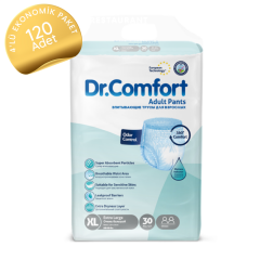 Dr. Comfort Emici Külot Extra Büyük (XL) 120 Adet