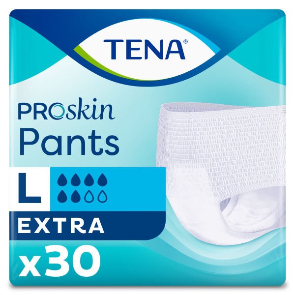 TENA ProSkin Pants Extra 6 Damla Emici Külot Büyük (L) 30'lu 120 Adet
