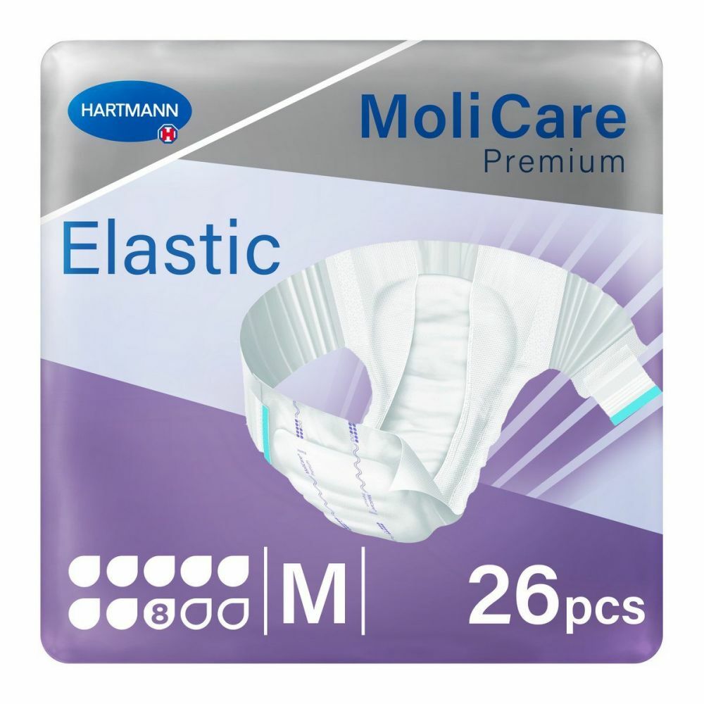 MoliCare Premium Slip Super Plus Hasta Bezi 8 Damla Mor Paket (Medium) 26'lı 3 Paket