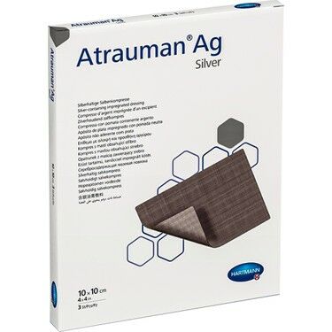 Hartmann Atrauman Ag Antibakteriyel ve Gümüş Yara Temas Tabakası (10x10cm)
