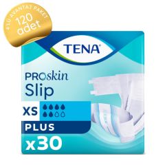 Tena 6 Damla Proskin Slip Plus Belbantlı Hasta Bezi Ekstra Küçük(XS) 30'lu 120 Adet