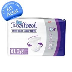 Dr.Pedical Emici Külot Hasta Bezi Extra Büyük Boy(XL) 30'lu 60 Adet