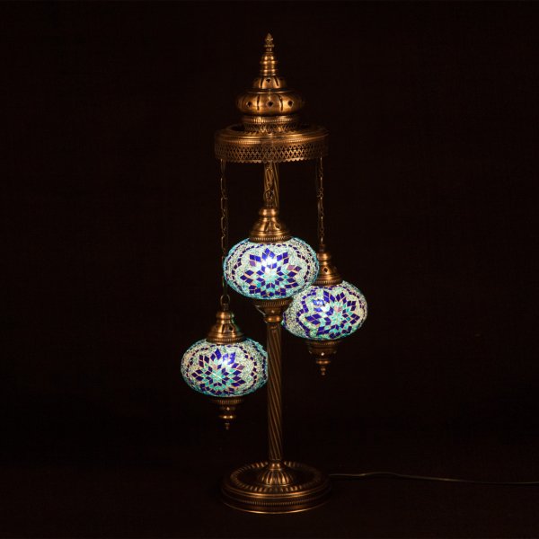 Mosaic Spiral Standing Lamp of 3 Size 3 SSL-33414