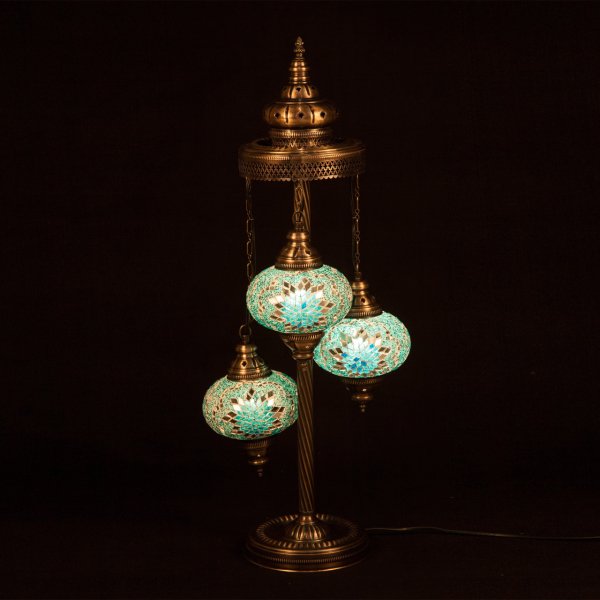 Mosaic Spiral Standing Lamp of 3 Size 3 SSL-33484