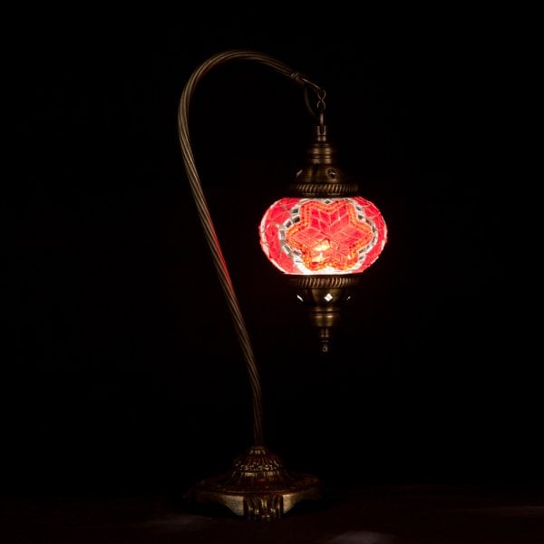 Mosaic Swanneck Style Desk Lamp SN-10441